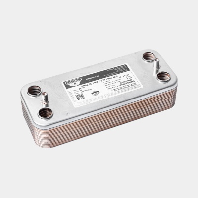 Теплообменник ГВС Zilmet 1901601 - 16 пластин 192 x 148 (для Beretta)