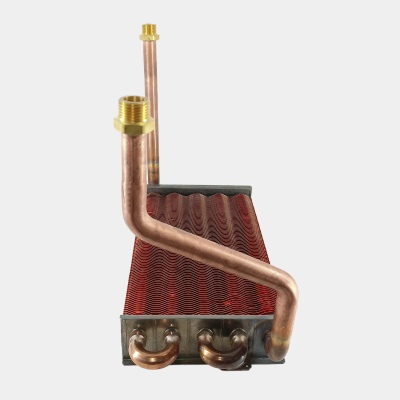 Первичный теплообменник 24квт L=270 (для Bosch 6000 / Buderus 072)